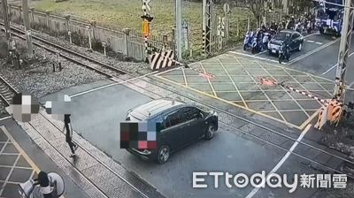 逃逸移工受困平交道「嚇到棄車跑了」警冷靜開走 最高罰11萬