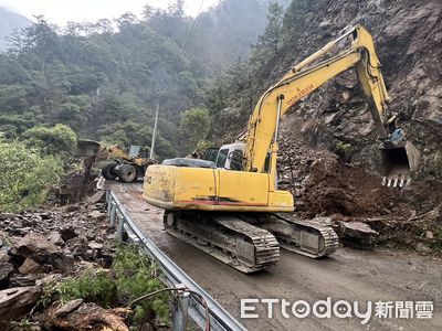 中橫便道搶通進行時：單線開放，預計中午前恢復雙向通行