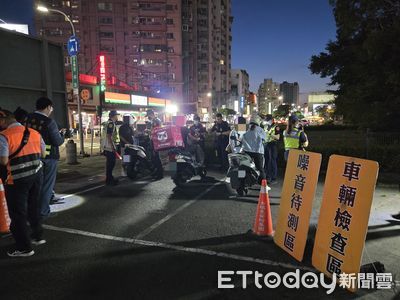 台南深夜噪音車大掃蕩：警方聯合稽查23車挨罰，3車噪音超標