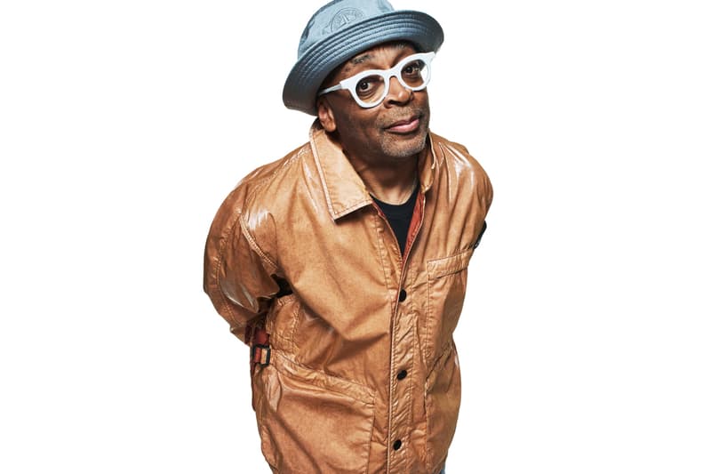 Spike Lee Showcases Stone Island's Innovative Mussola Prismatica 'Pietra' Jacket
