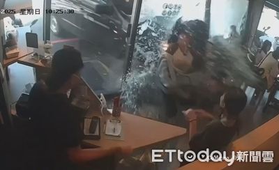 花蓮驚魂！廂型車失控衝進早午餐店，13人受傷