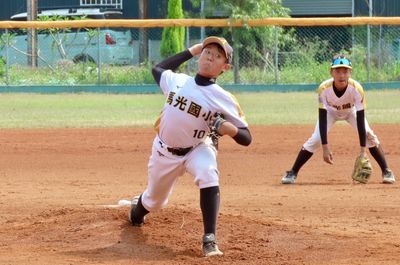 馬光國小硬聯首戰驚豔！許孟夫7K完投，黃宇成再見安打奪勝