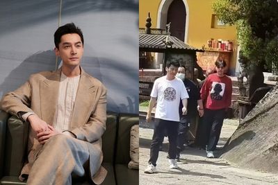 胡歌喜迎二寶！九華山還願慶賀，粉絲祝福湊成「好」字