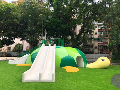 新店福民公園海龜遊戲場驚艷登場 打造全齡幸福休閒勝地