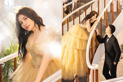 董仔曬金色婚紗照與海力甜蜜擁吻 揭秘婚姻中的愛與包容