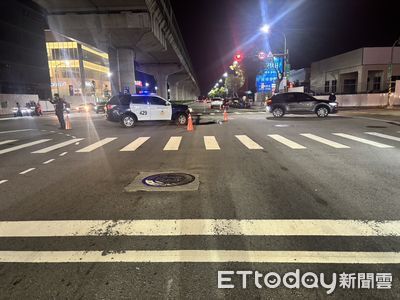 台中警車執勤遭撞！女駕駛視線受阻辯稱未聽到警笛聲