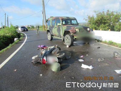 清晨悲劇：屏東女騎士遭軍車撞擊四肢斷裂 搶救12小時仍不治