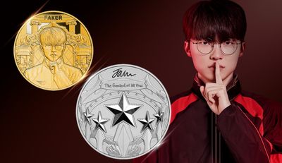 電競傳奇Faker獲韓國造幣公社致敬！限量紀念幣即將發行