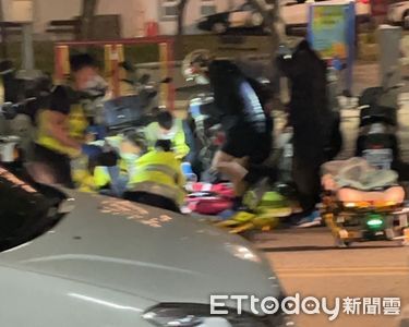 台中24歲男15樓墜路面 警消封鎖現場狂壓CPR救不回