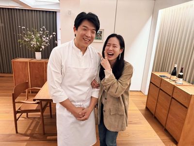 孫藝真零Logo穿搭樣樣是精品 上三星餐廳服儀滿分