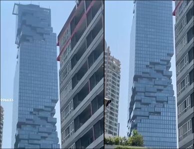 緬甸強震「曼谷第二高樓」狂搖 14秒片驚呆網友