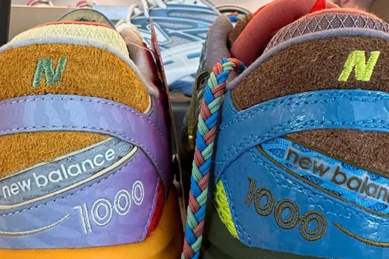 Salehe Bembury 與 New Balance 1000 聯名系列驚艷亮相：大膽配色引領潮流