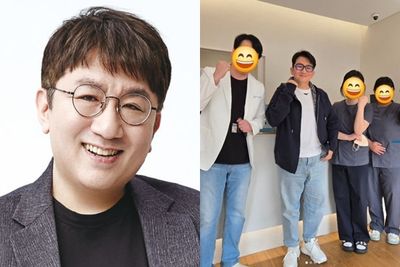 HYBE創辦人房時爀驚人減重引爆話題 韓媒讚「花樣中年」