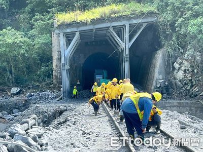 台鐵北迴線和仁至崇德路段土石流重創 預計24日恢復雙線行車