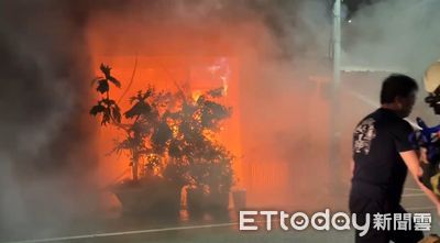 台東出租套房驚爆大火！1男無呼吸心跳 疑似縱火案引發警方調查