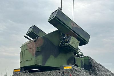 國軍備戰演練：復仇者飛彈車守護低空安全