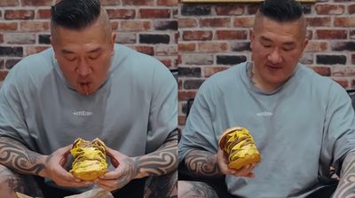 館長吐槽漢堡王十層犇牛堡：實物迷你且油膩！
