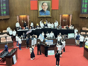藍營「反罷兩公投」突襲逕付二讀 學者酸:禿子撐傘無法無天