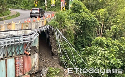 杉林溪聯外道路災情告急：連日豪雨引發邊坡坍崩，搶通至少需15天
