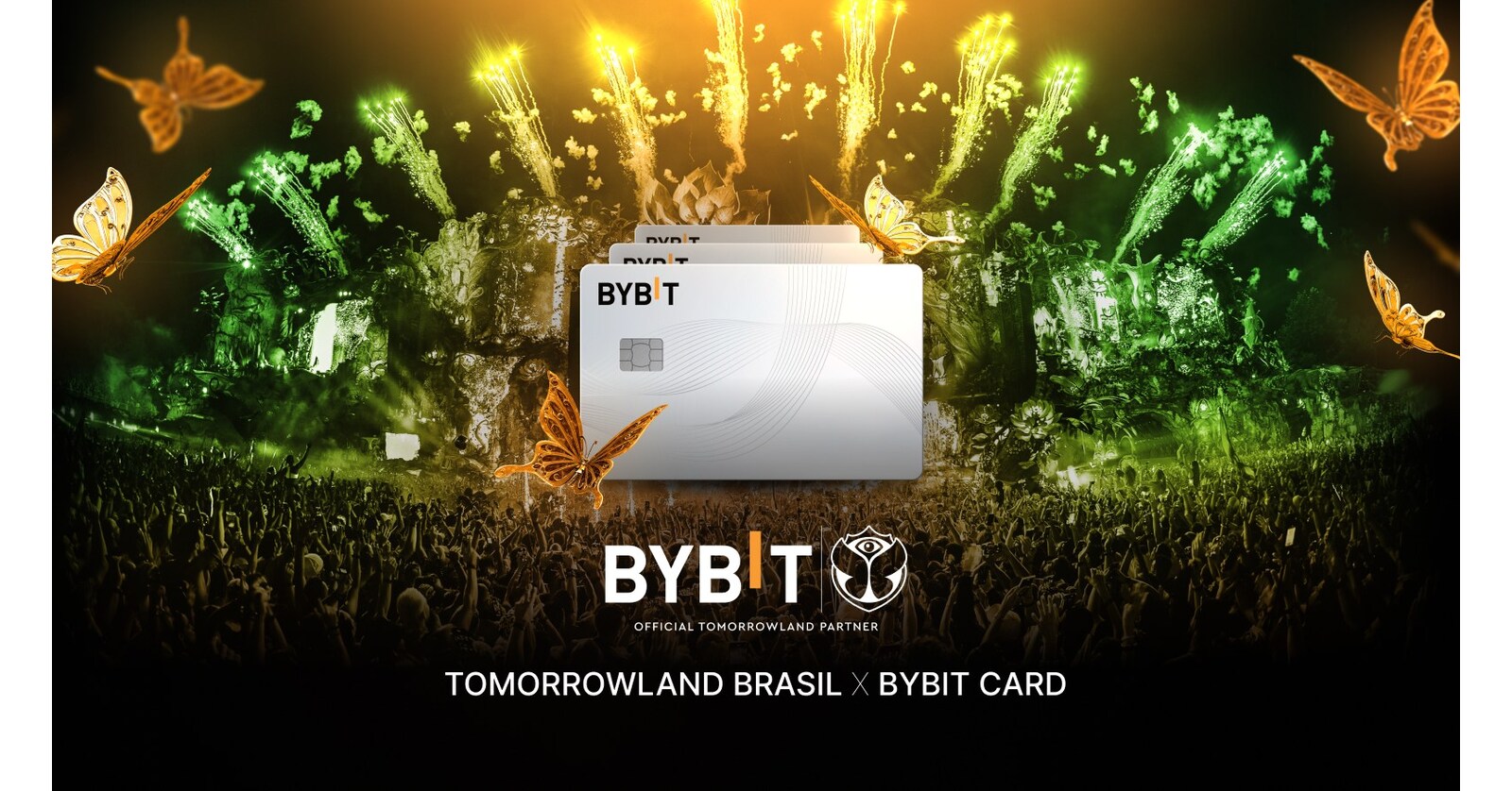 Bybit成為Tomorrowland Brasil 2025-2026獨家支付合作夥伴 推出持卡人預售活動