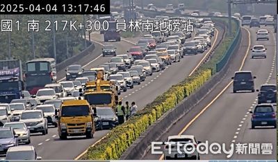 清明連假國道車潮爆發！國5恐塞到深夜，14路段嚴重壅塞