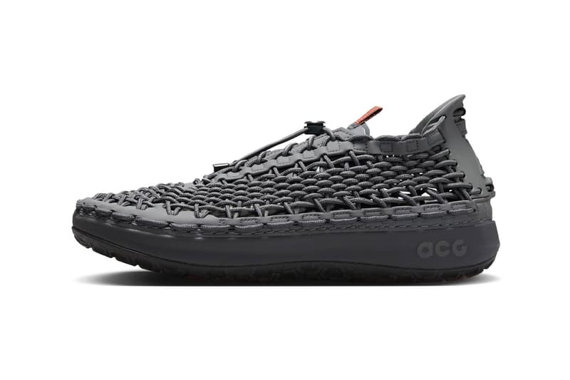 Nike ACG Watercat 推出「Iron Gray」新配色，迎接2025夏季水域冒險