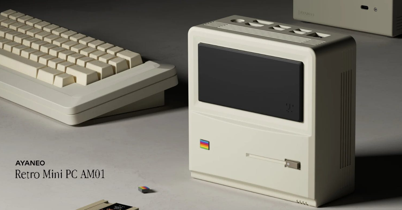 復古迷你電腦AM01：重現80年代麥金塔風潮，掌上大小驚艷登場