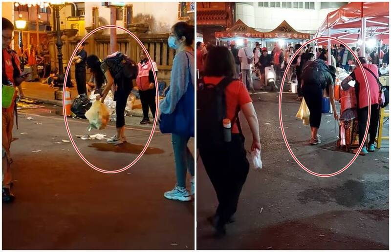 美女信徒撿垃圾獲讚：白沙屯媽祖進香中的無名英雄