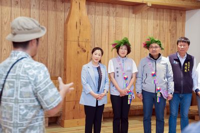 新北市長侯友宜訪臺東縣府 攜手推動文創與地方文化交流