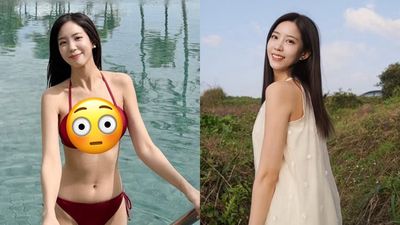 荳荳何紫妍比基尼辣照曝光 網友驚呼「女神太美」