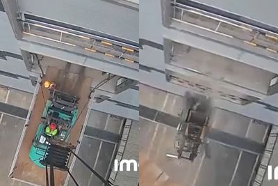 越南建築工地驚悚意外：堆高機墜樓操作員當場身亡