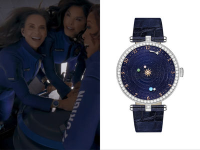電影製片Kerianne Flynn攜851萬梵克雅寶腕錶登太空，完美融合時尚與科技