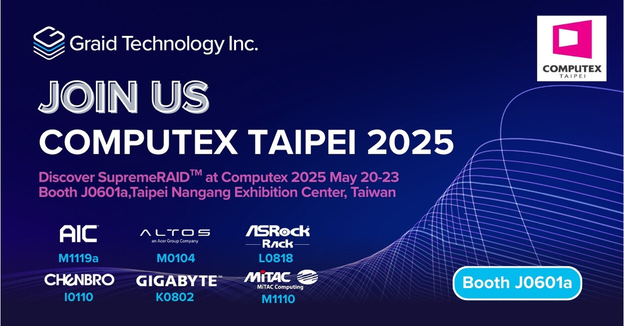 圖睿科技攜創新儲存技術亮相COMPUTEX 2025，引領AI時代資料保護新標準
