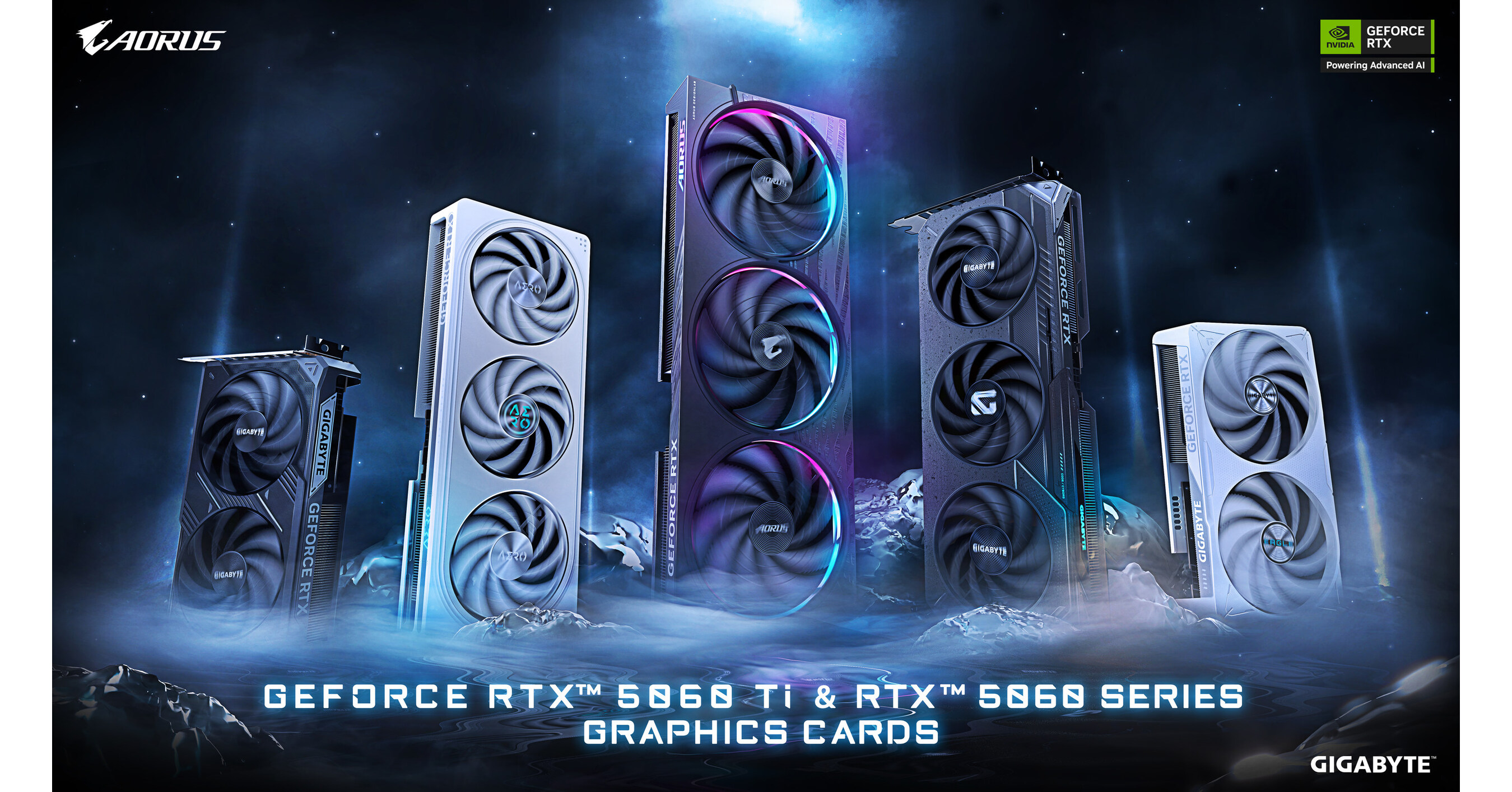技嘉推出RTX 5060 Ti與5060顯示卡，革新散熱技術提升遊戲與AI效能