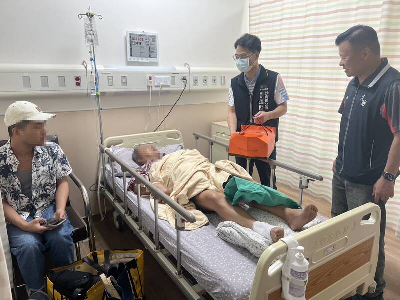 台中向上路嚴重車禍11人受傷 市府慰問母女倆住加護病房