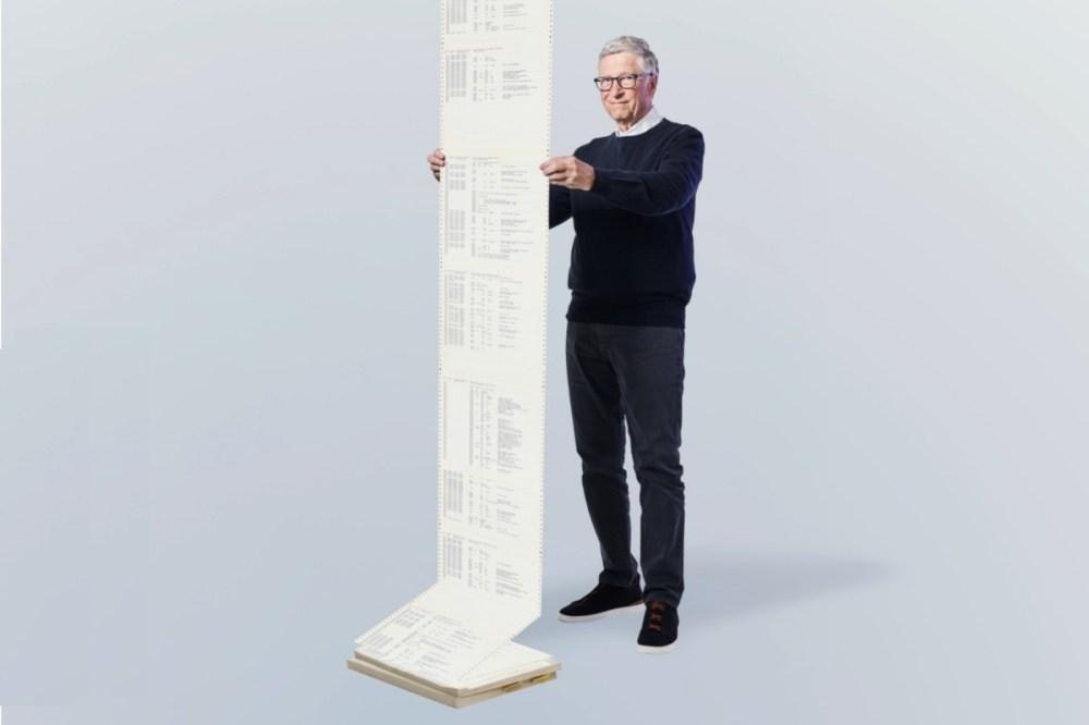 Bill Gates 公開 Altair BASIC 原始碼，紀念微軟50年輝煌歷程