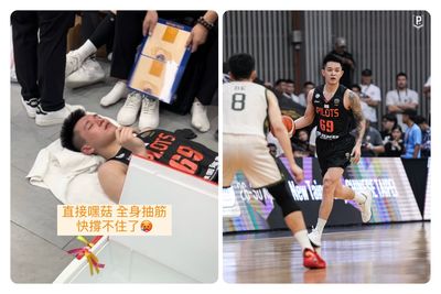 球場沒冷氣! 夜王盧峻翔拚到全身抽筋「快撐不住」