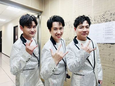 「三小虎隊」重聚！沈建豪、陳隨意、吳俊宏合體唱跳〈青蘋果樂園〉笑談20年情誼