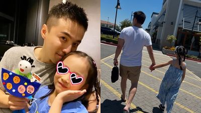 阿緯「被女兒1回答嚇到愣住」 對話惹網鼻酸:感動到哭