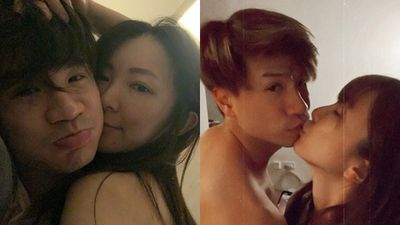 港星梁釗峰與化妝師4年半地下情曝光！36張親密照引爆網絡
