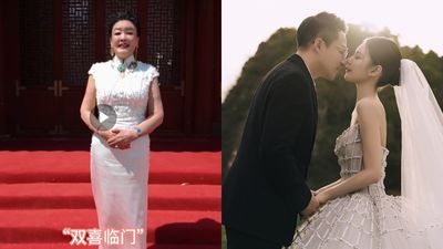 汪小菲與馬筱梅北京婚禮 張蘭喜稱「雙喜臨門」引孕事猜測