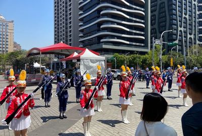 國防部北區高中儀隊競賽桃園登場 12校參賽演出精彩
