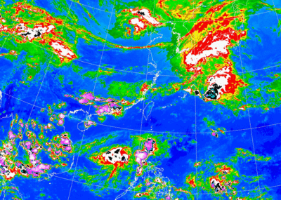 未來一周雙鋒面來襲！中北部、東部雷雨頻繁，注意強降雨