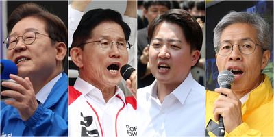 南韓總統候選人首場電視辯論聚焦經濟政策 李在明等四強對壘