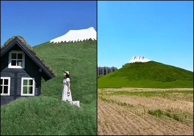 河北「廊坊富士山」爆紅後遭吐槽：98元門票不值，景區自爆雷點