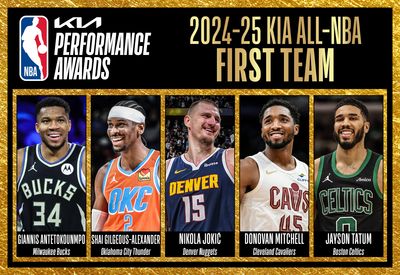 NBA年度最佳陣容揭曉：SGA、約基奇領軍，詹姆斯刷新紀錄