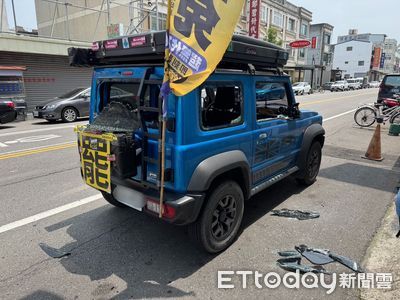 苗栗男子因不滿大罷免持木棍毀損宣傳車 檢方提公訴求重刑