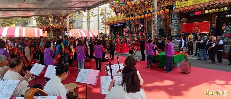 1600人祝壽大道公！保生大帝會員大會 蕭萬長故鄉北社尾保安宮登場
