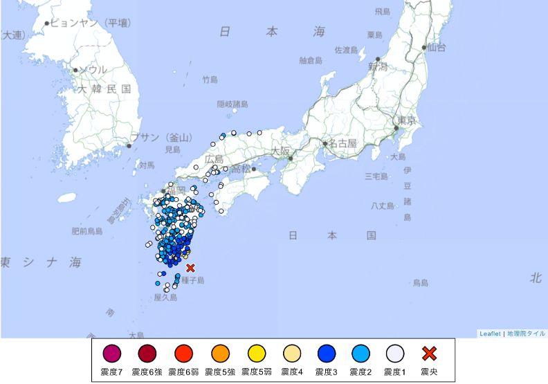 日本宮崎縣外海6.0級地震未引發海嘯，震感遍及多地