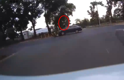 屏科大校內驚悚車禍：男大生騎車被撞飛，右腿骨折